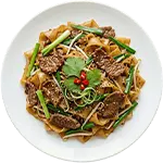 Hu tiu xao bo kho
