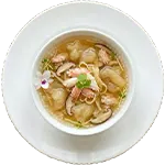 Sup bong bong ca thit cua